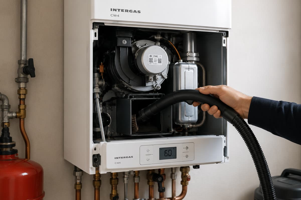 Intergas CW4 cv-ketel — onderhoud