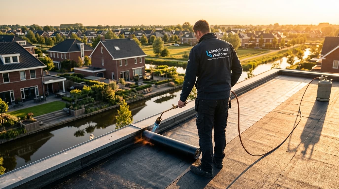 Bitumen dakbedekking (plat dak) — vakwerk via Installatieplatform.nl