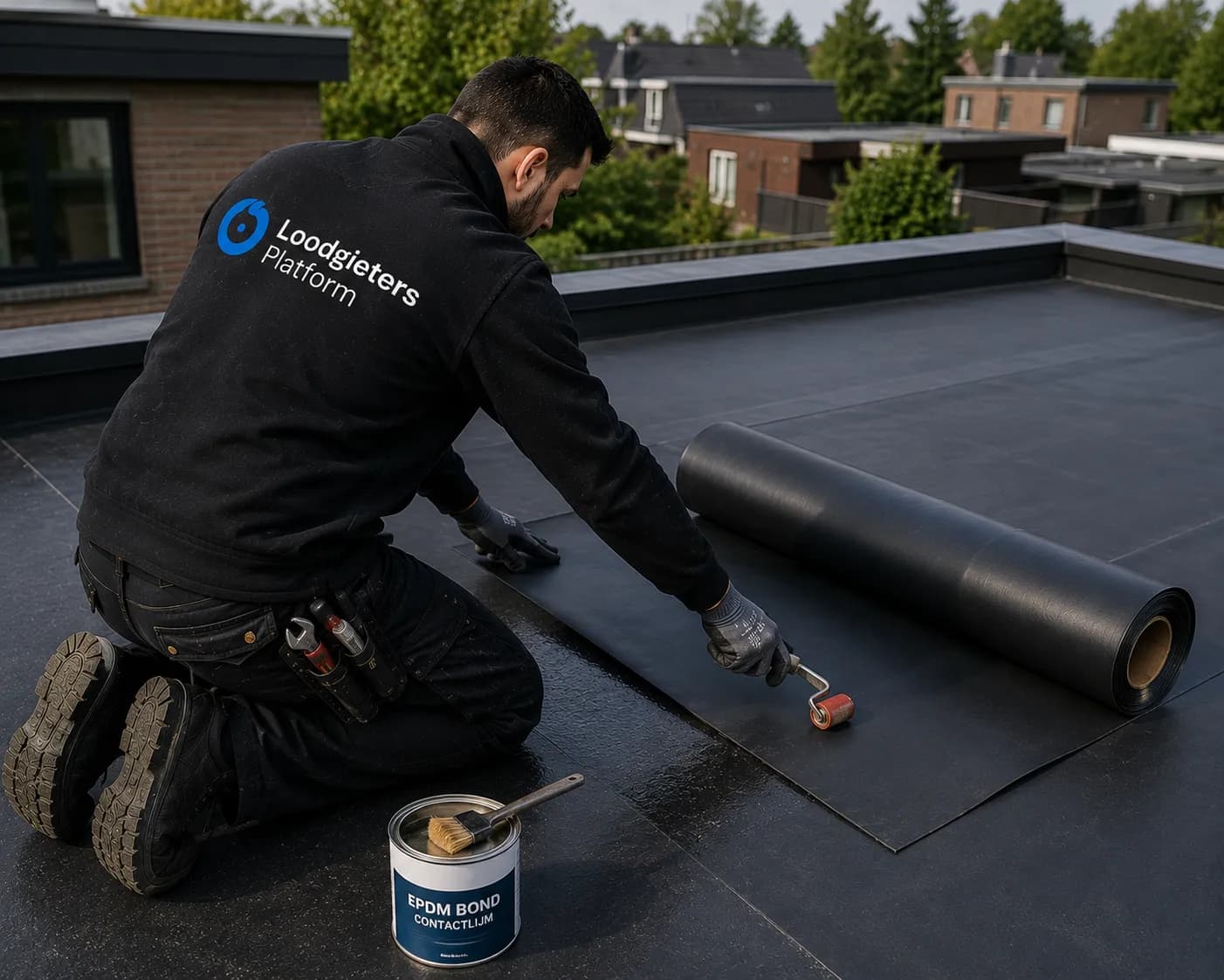 EPDM dakbedekking (plat dak) — vakwerk via Installatieplatform.nl